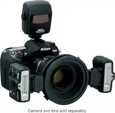 Angle. Nikon - R1C1 Wireless Close-Up Speedlight External Flash System - Black.