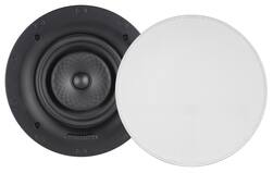 Sonance - VX62R TL SST SINGLE SPEAKER - Visual Experience Series 6.5" 2-Way Thinline In Ceiling Speaker (Each) - Paintable White - Front_Zoom