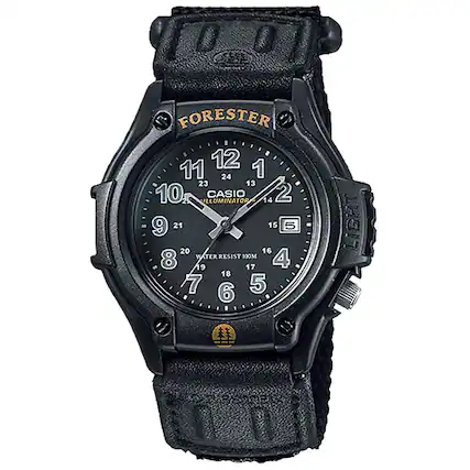 FORESTER
CASIO
ILLUMINATOR
WATER RESIST 100M
LIGHT