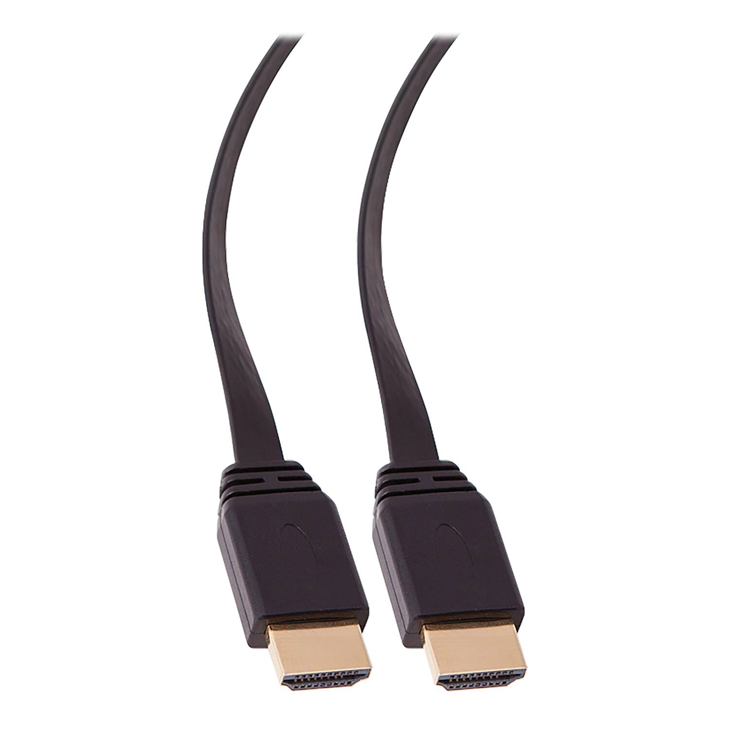 Angle. ReTrak - Retrak Etcablehdm Retractable Standard Hdmi Cable With Mini, Micro, And Dvi Adapters, 5 Ft. - Black.