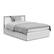 Alt View 19. Graco - Fable 4-in-1 Convertible Crib and Changer - Pebble Gray.