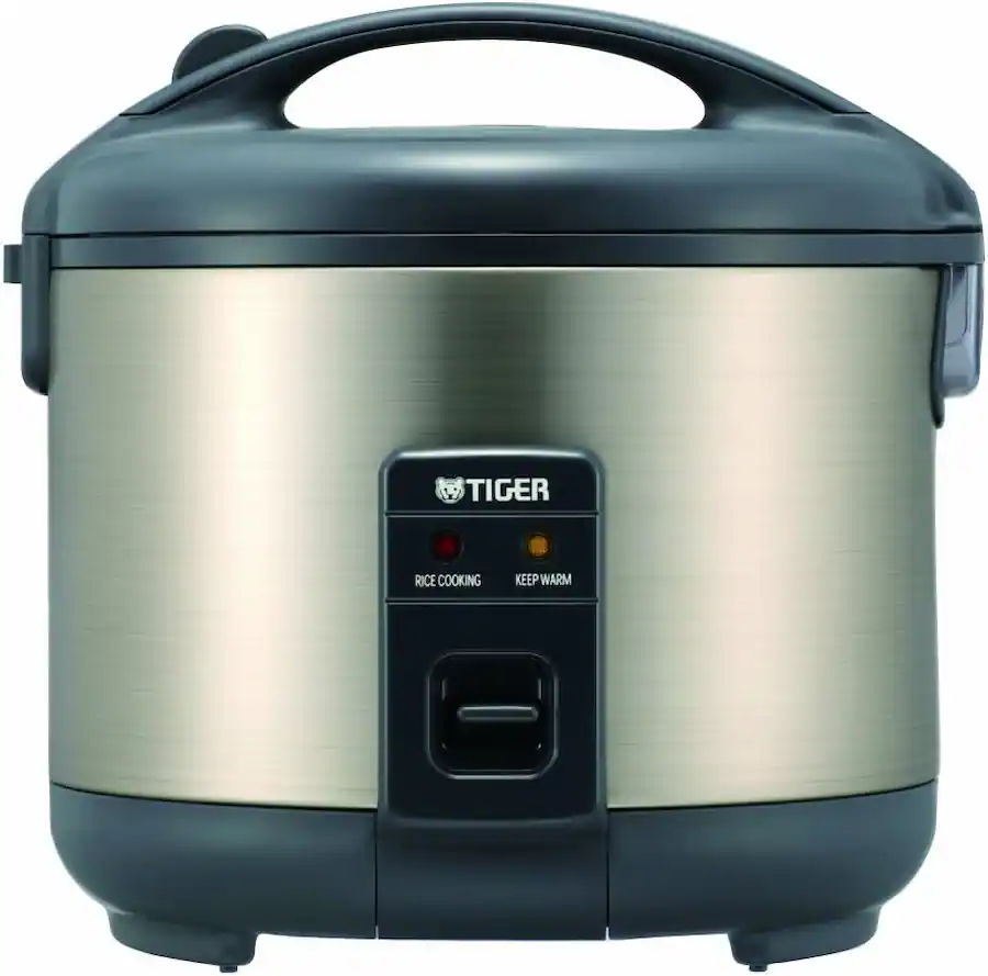 Tiger JNP S18U HU 10 Cup (Uncooked) Rice Cooker and Warmer, Stainless ...