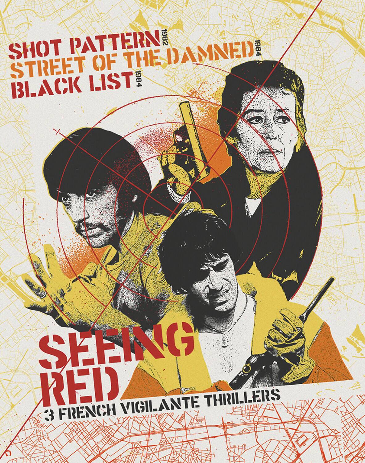 Seeing Red: 3 French Vigilante Thrillers  - BLU-RAY