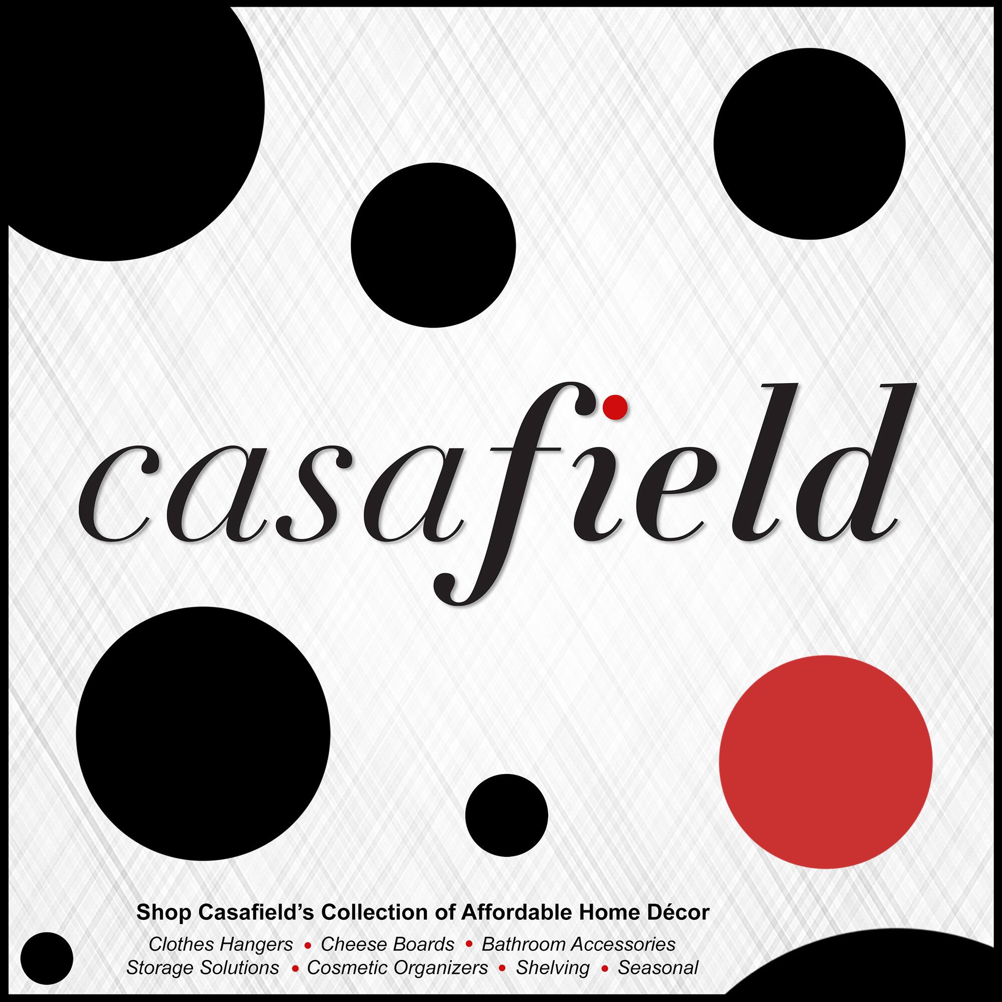 casafield Shop Casafield's Collection of Affordable Home Décor Clothes Hangers Cheese Boards Bathroom Accessories Storage Solutions Cosmetic Organizers Shelving Seasonal