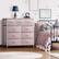 Alt View 1. Sorbus - Sorbus 9 Drawers Dresser - Furniture Storage for Bedroom, Closet, and More - Steel Frame, Wood Top, Fabric Bins - Pink.