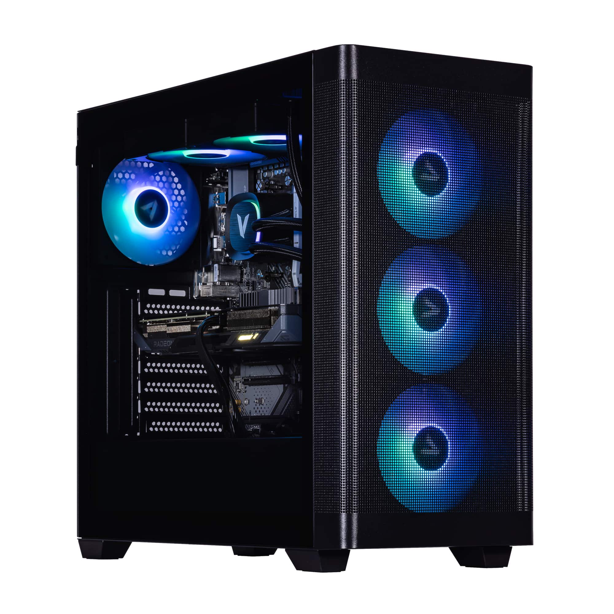 Velztorm - Pilum Desktop PC (Ryzen 7 5700X, 16GB, 1TB SSD, Radeon RX 9070 XT, Win 11 Home) - Black