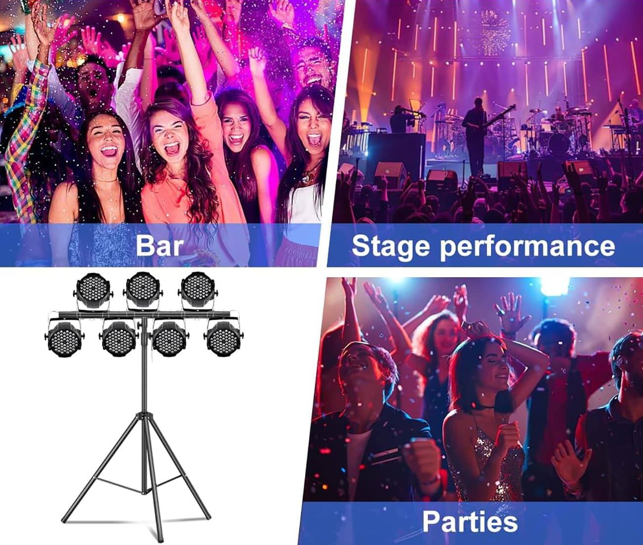 Bar  
Stage performance  
Parties