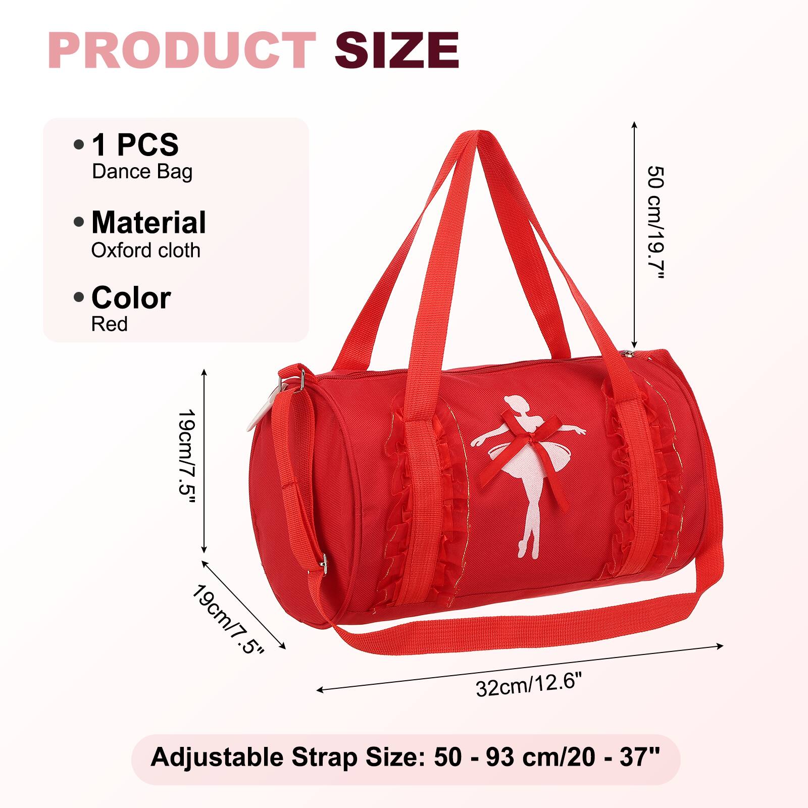Unique Bargains Small Cute Personalized Lace Dance Bag with Adjustable ...