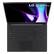 Alt View 3. LG - LG gram Pro 17" Laptop - Intel Evo Platform Intel Core Ultra 7 - 32GB RAM - 2TB SSD - Obsidian Black.