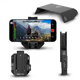 Atomos - Ninja Phone with Sunhood and Tablet Clamp Adaptor Bundle - Black