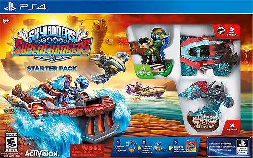 Skylanders SuperChargers Starter Pack - PlayStation 4 - Larger Front