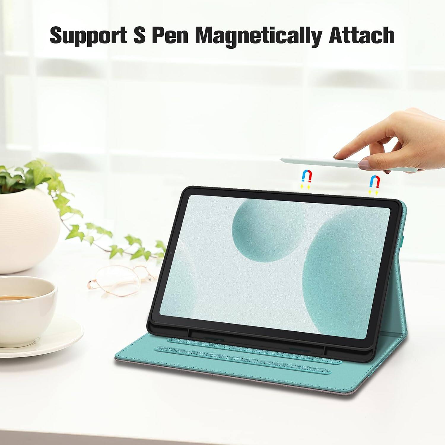 Support S Pen Magnetically Attach