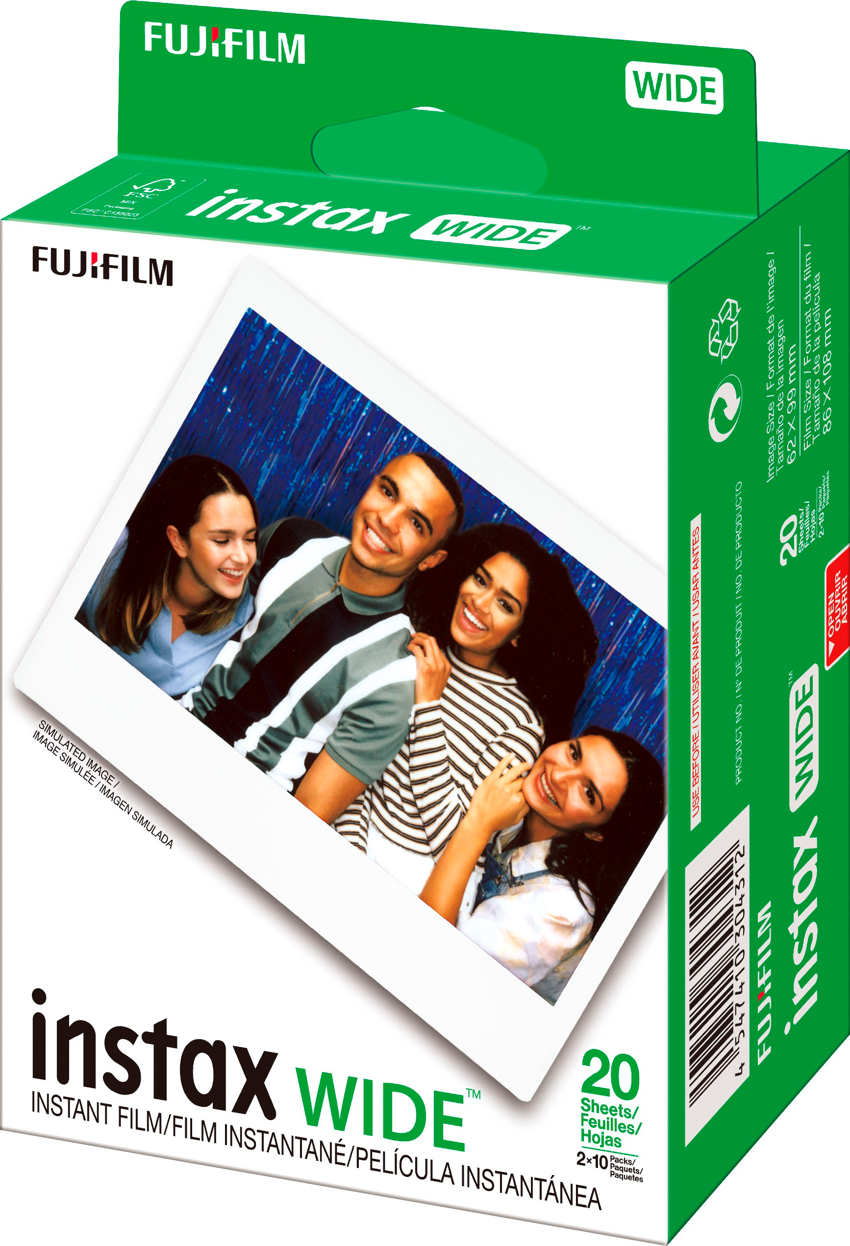 Fujifilm Instax WIDE 300 Instant Camera 16445783, 1 - QFC