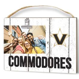 Jardine - Vanderbilt Commodores 8'' x 10'' Weathered Clip It Frame - White