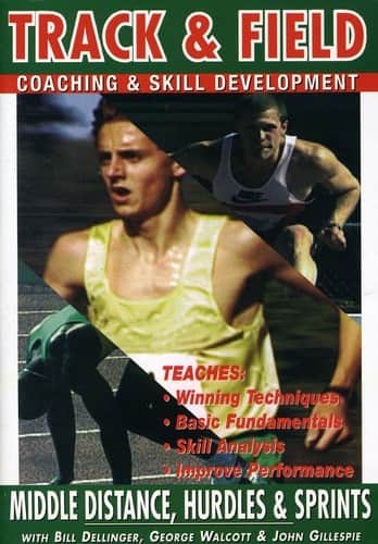 Track and Field: Middle Distance, Hurdles and Sprints With Bill Dellinger  - DVD