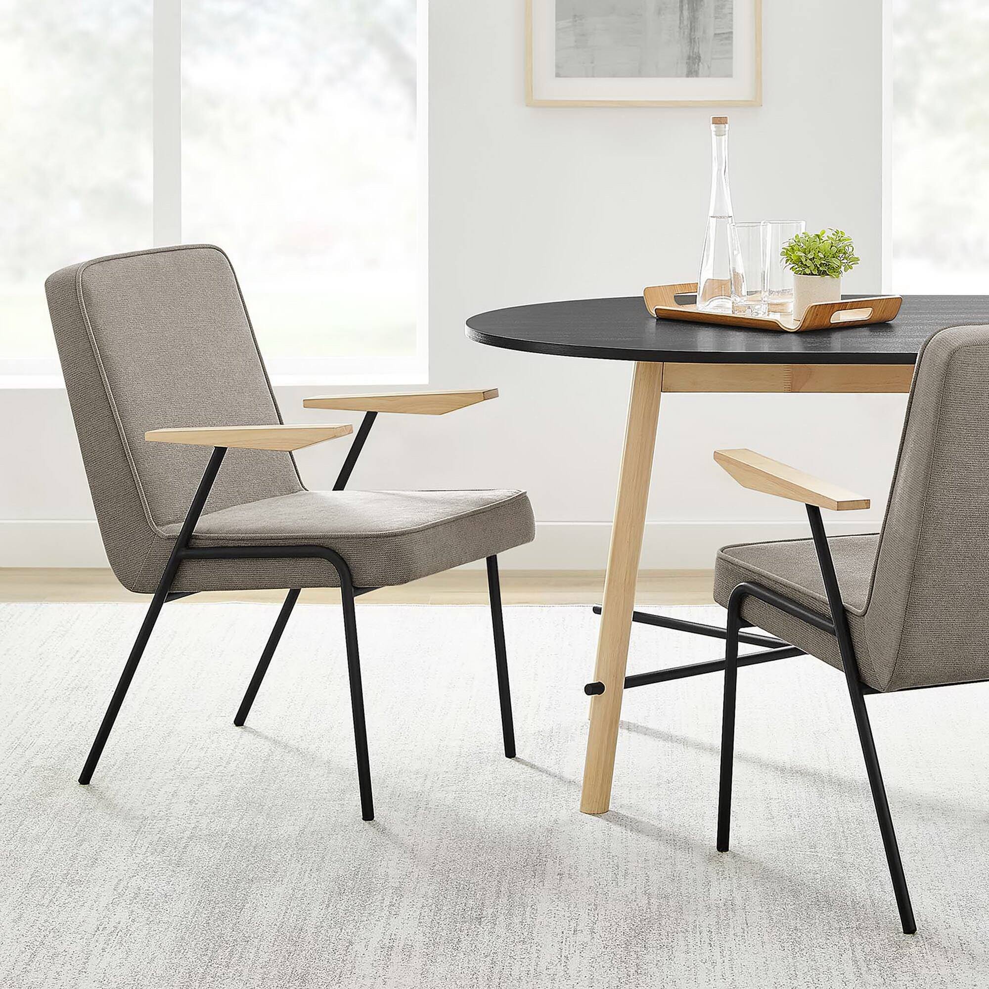 Front. Modway - Vista Dining Armchair by Modway - Sand.