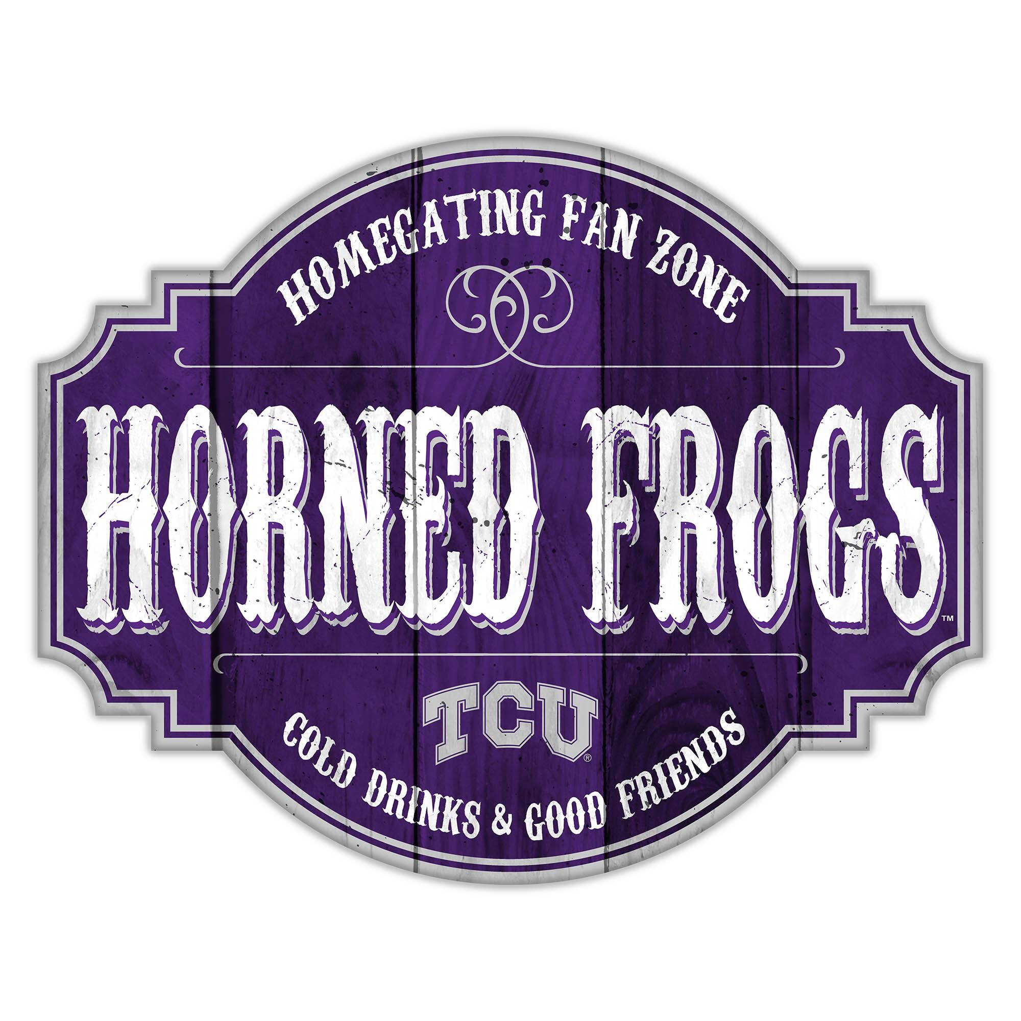 TCU Horned Frogs 24'' Homegating Tavern Sign