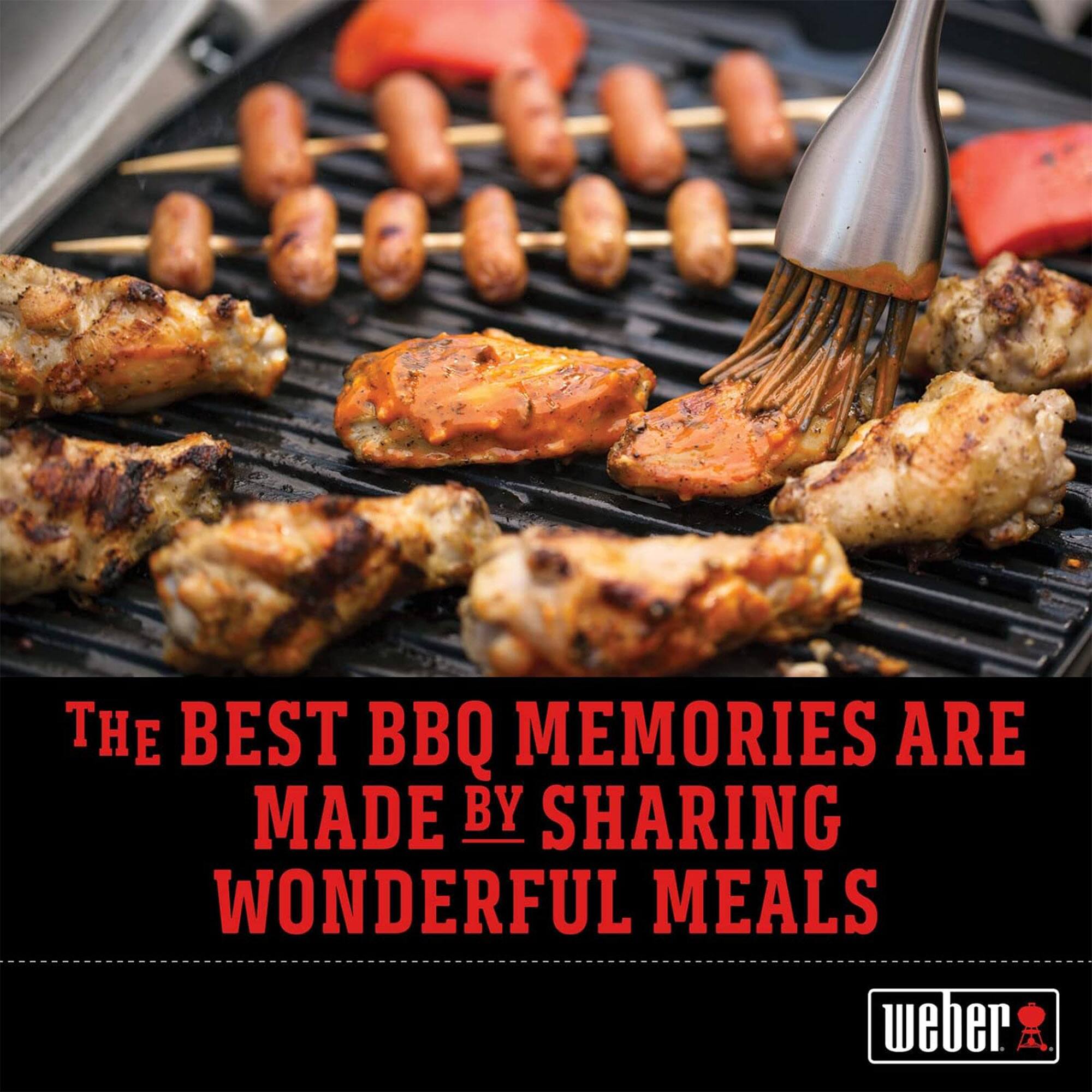 The best BBQ memories are made by sharing wonderful meals. Weber