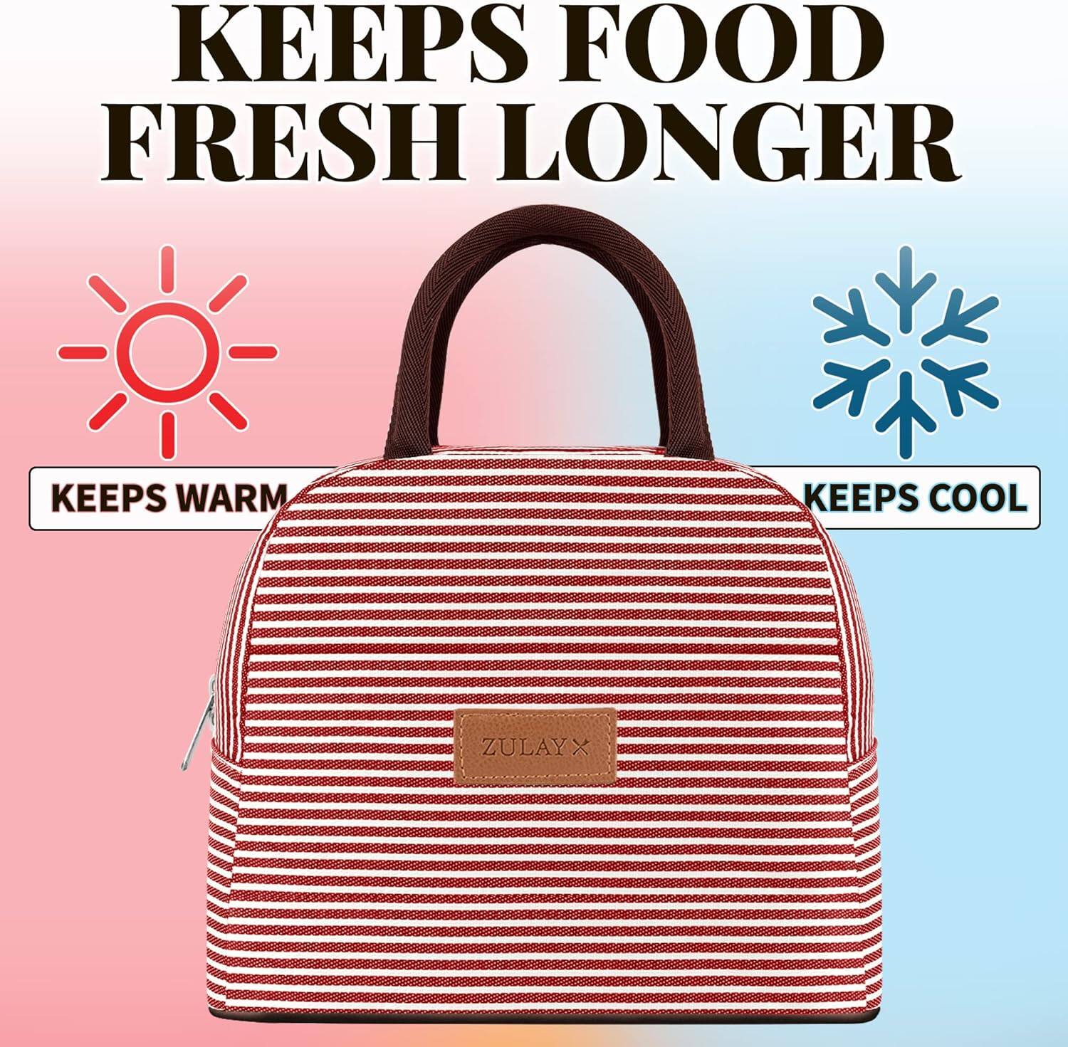 KEEPS FOOD FRESH LONGER

KEEPS WARM

KEEPS COOL

ZULAYX