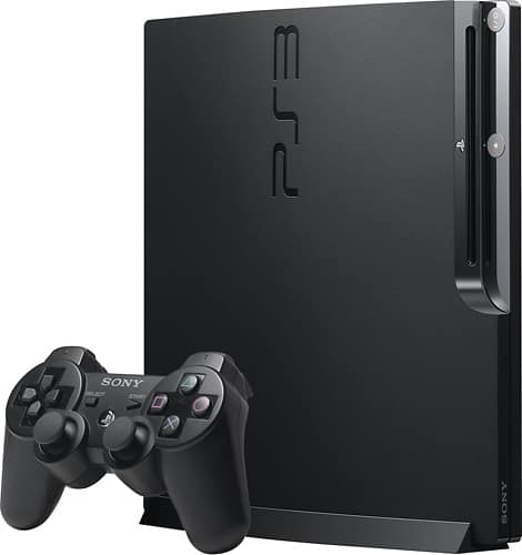 PS3: New Sony PlayStation 3 Slim Console (500 GB) - Black - Includes - The  Last of Us and GTA V Games Consoles - Zavvi US