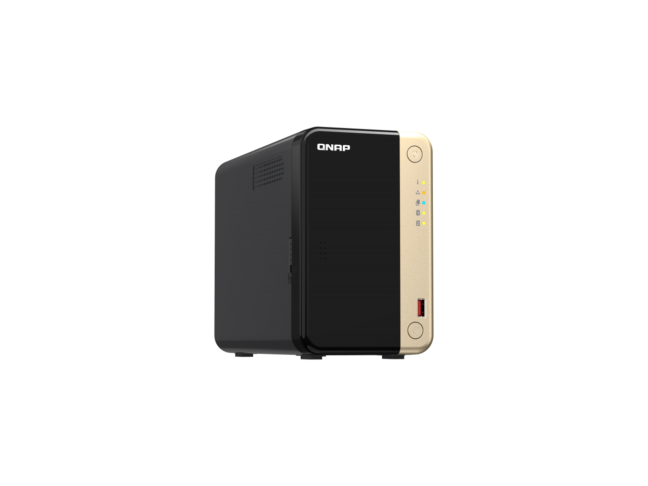 QNAP TS 264 2 Bay NAS, Intel 4C/4T 2.9GHz, 8GB DDR4, 2x 2.5GbE, 2x