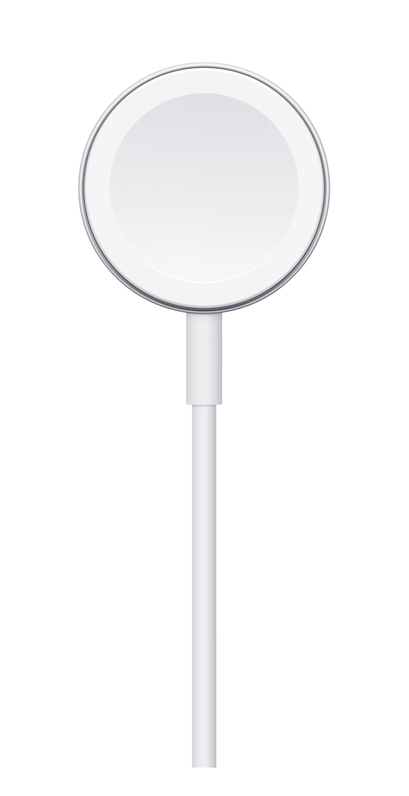 Alt View 2. Apple - Apple Watch Magnetic Charging Cable (1m) - White.
