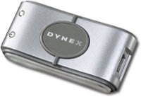 Front Standard. Dynex™ - 6-in-1 USB 2.0 Mini Memory Card Reader - Multi.