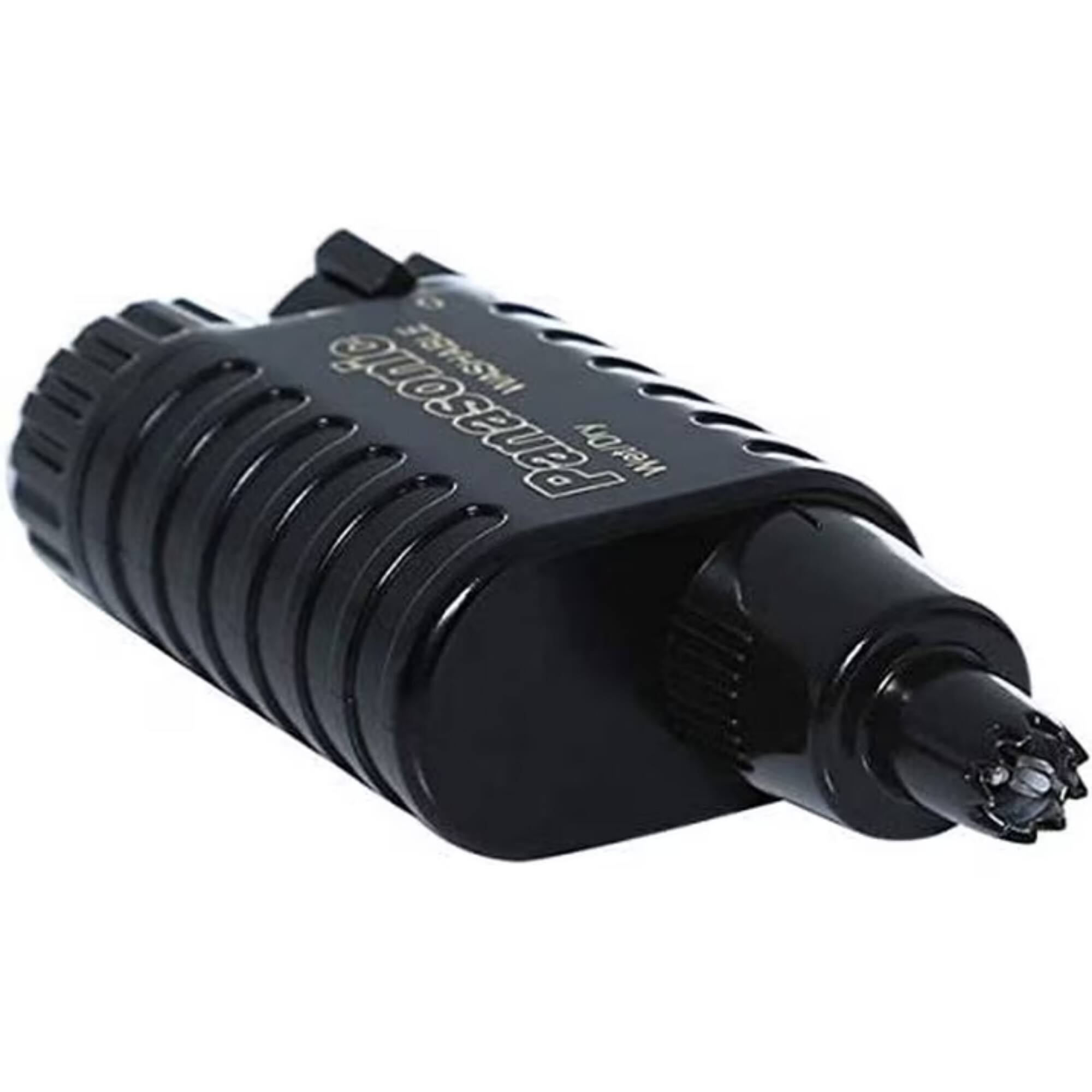 Alt View 3. Panasonic - Panasonic ER115 Nose and Ear Hair Trimmer - Wet Dry Rotary Grooming Tool - ER-115-MI.