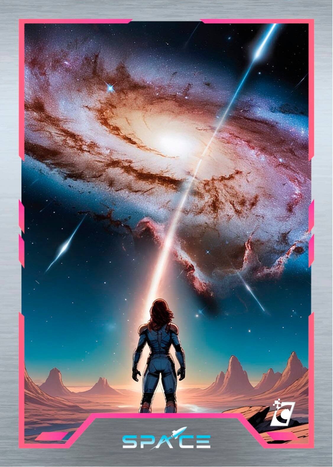 Alt View 3. Cardsmiths - Space: Galactic Edition Trading Card Collector Box.