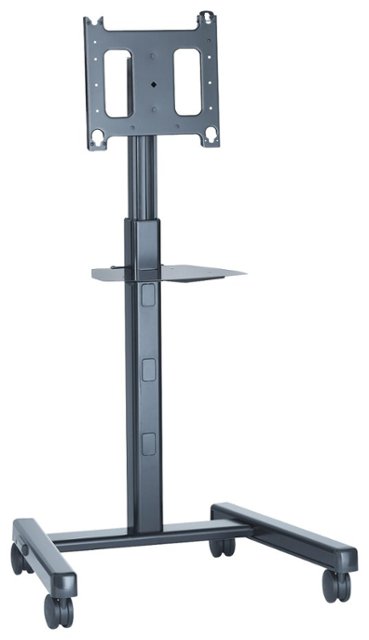 Front Standard. Chief - Height-Adjustable Accessory Shelf - Black.