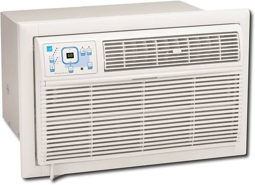 Angle Standard. Frigidaire - 12,000 BTU Thru-the-Wall Air Conditioner and 10,000 BTU Heater - White.