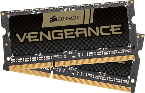 Best Buy Corsair Vengeance 16gb 2 X 8gb Ddr3l Sodimm Laptop Memory Kit Multi Cmsx16gx3m2b1600c9