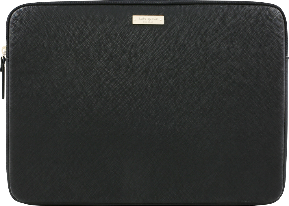Best Buy: kate spade new york Laptop Notebook Sleeve Black KSMB-010-BLK