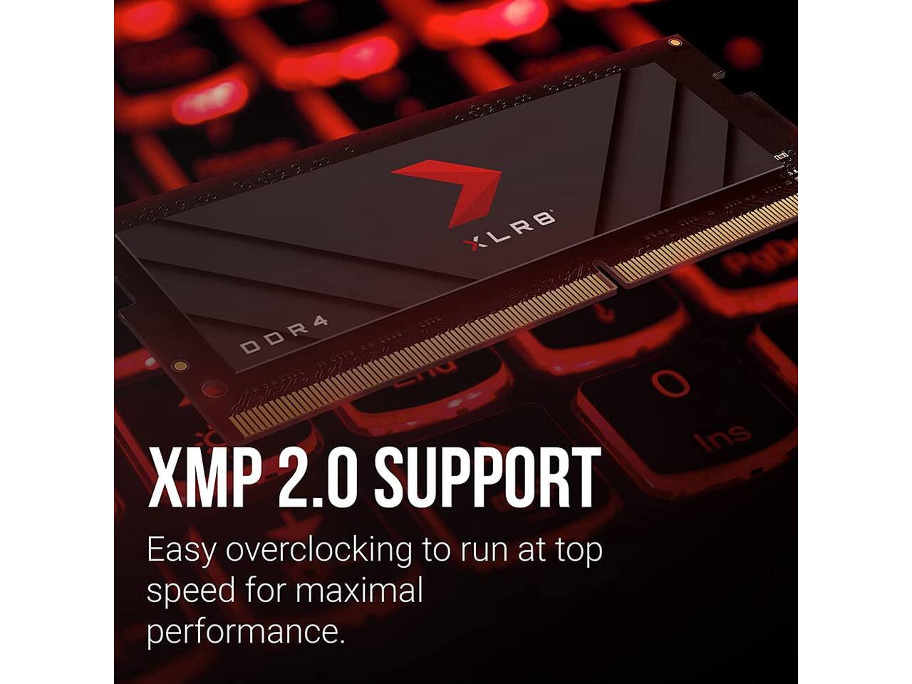 TRANS
LRB PgD DDR4
XLRB
XMP 2.0 SUPPORT
Easy overclocking to run at top speed for maximal performance.