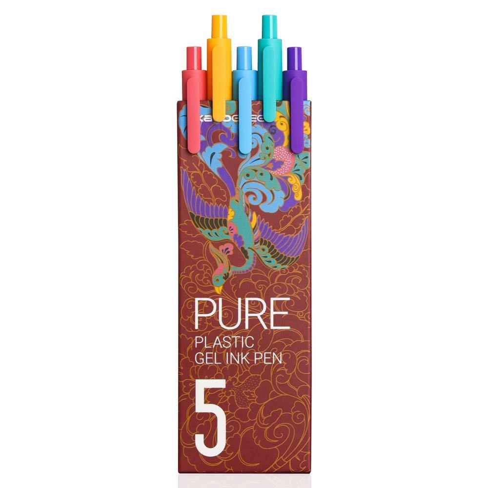 PURE  
PLASTIC GEL INK PEN  
5