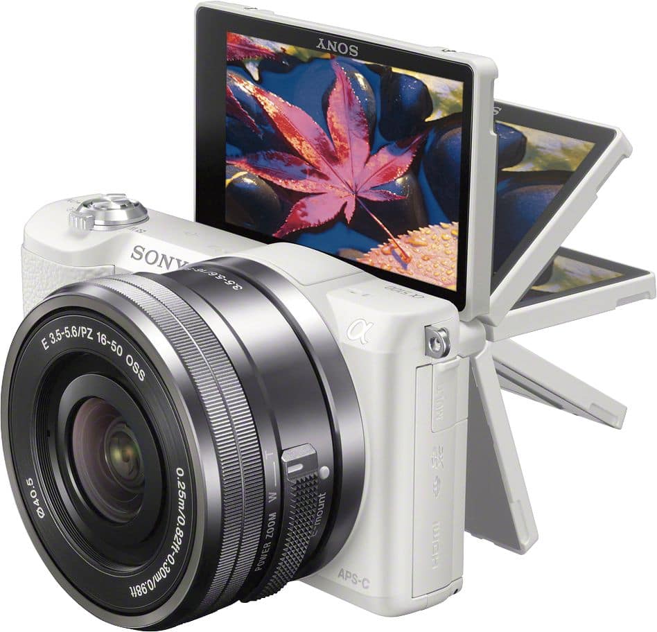 Best Buy: Sony Alpha a5100 Mirrorless Camera with 16-50mm