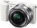 Left Zoom. Sony - Alpha a5100 Mirrorless Camera with 16-50mm Retractable Lens - White.