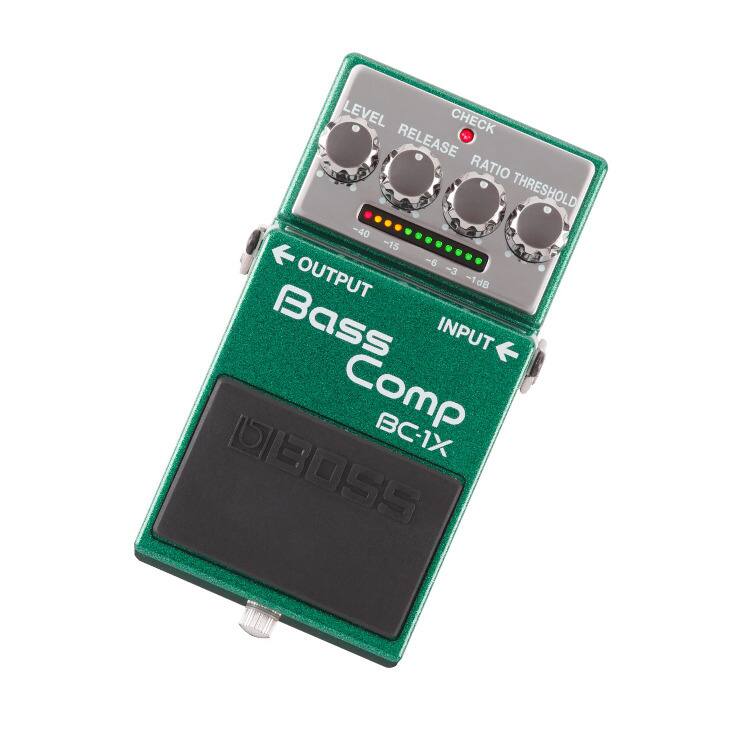 LEVEL CHECK RELEASE RATIO THRESHOLD -40 -15 -6 -3 OUTPUT -1dB Bass INPUT Comp B-1X