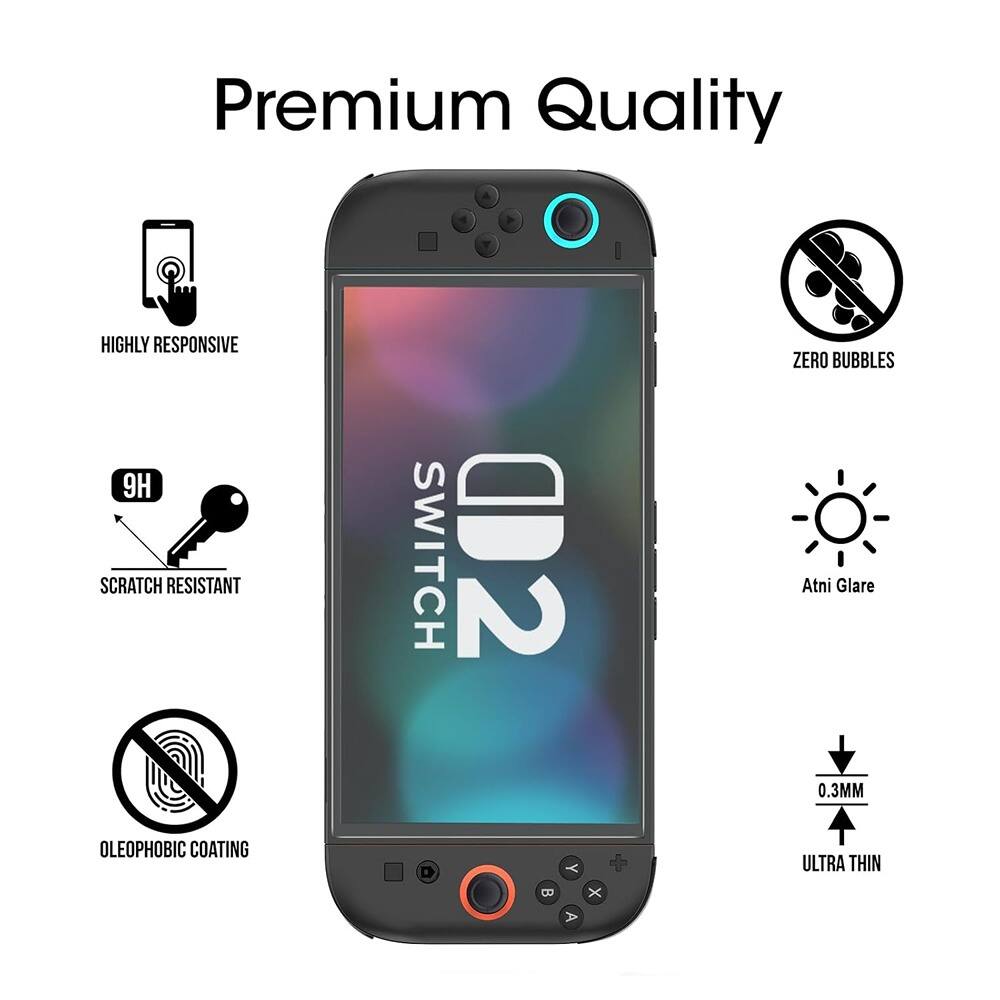 Premium Quality

- HIGHLY RESPONSIVE
- 9H SCRATCH RESISTANT
- ZERO BUBBLES
- Anti Glare
- OLEOPHOBIC COATING
- ULTRA THIN (0.3MM)