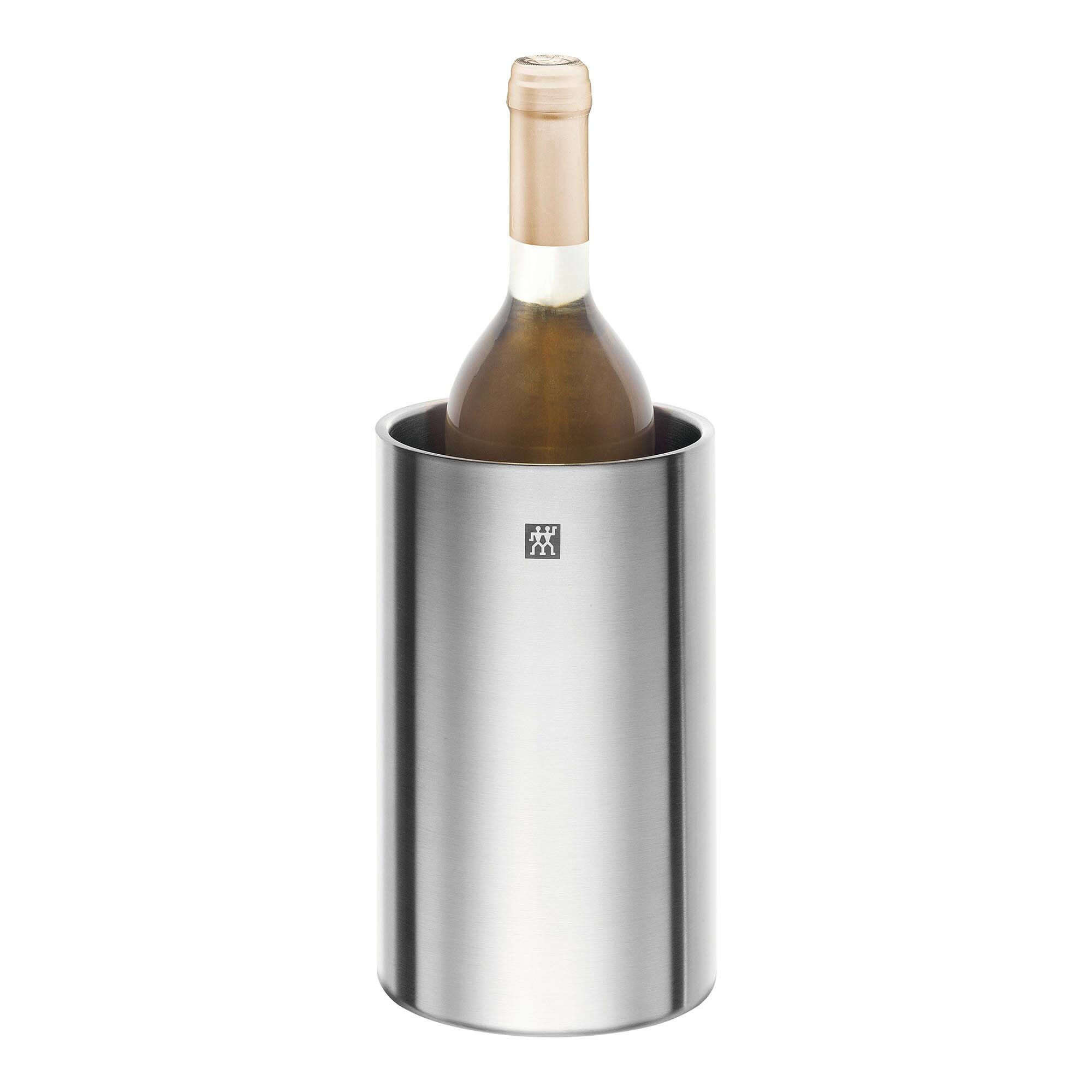 Alt View 1. ZWILLING - ZWILLING Sommelier Stainless Steel Wine Bottle Cooler - Stainless Steel.
