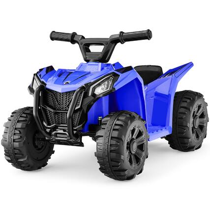 Front. Best Choice Products - Best Choice Products 6V Kids Ride-On 4-Wheeler Quad ATV Car w/ 1.8mph Max Speed, Treaded Tires - Blue - Blue.