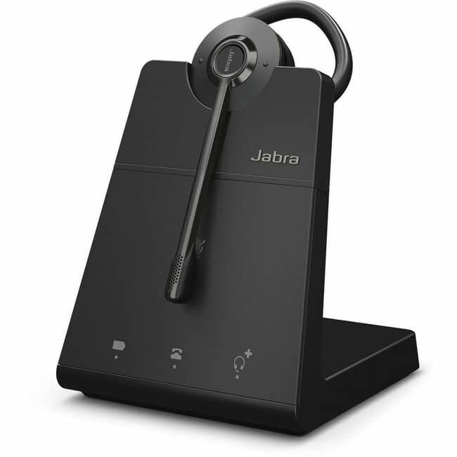 Jabra - Engage 45 SE Earset - Mono - Wireless - DECT - 328.1 ft - 40 Hz to 16 kHz - Over-the-ear - Monaural - Outer-ear - Black