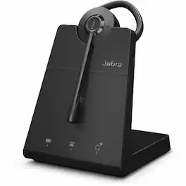 Jabra - Engage 45 SE Earset - Mono - Wireless - DECT - 328.1 ft - 40 Hz to 16 kHz - Over-the-ear - Monaural - Outer-ear - Black