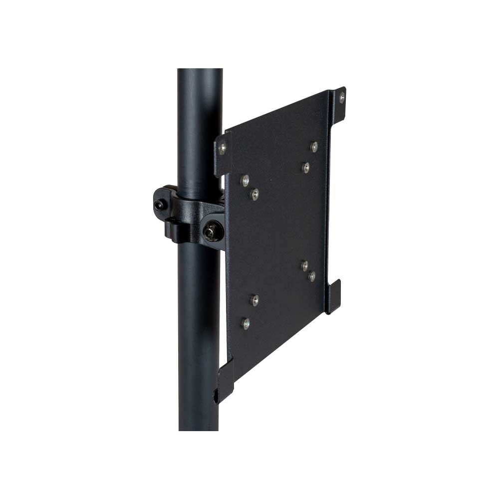 Alt View 5. RackSolutions - RackSolutions Dual VESA Adapter for 100-A Wall Mount - Black.