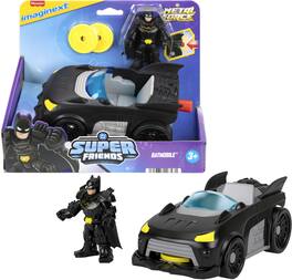 Fisher Price - Imaginext DC Super Friends: Metal Force Batmobile Vehicle - Collectibles - Multicolor