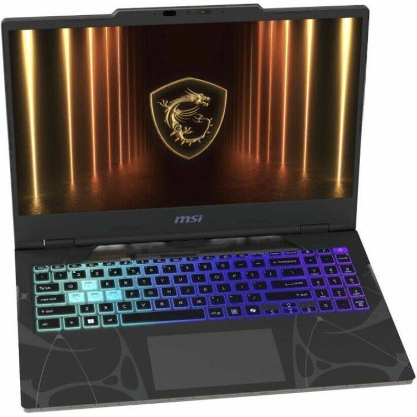 Alt View 4. MSI - MSI Cyborg A15 AI B2HW Cyborg A15 AI B2HWGKG-096US 15.6" Gaming Notebook - QHD - 165 Hz - AMD Ryzen 9 270 - 32 GB - 1 TB - Black.