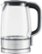 Front Zoom. Breville - the Crystal Clear 7-Cup Electric Glass Kettle - Brushed Stainless Steel.