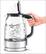Alt View 12. Breville - the Crystal Clear 7-Cup Electric Glass Kettle - Brushed Stainless Steel.
