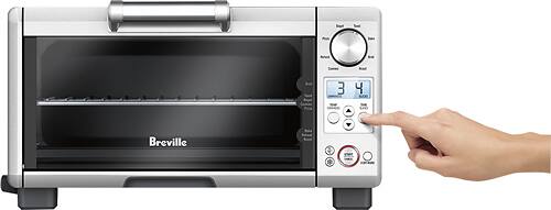 Alt View 1. Breville - the Mini Smart Oven - Stainless Steel.