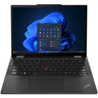 Lenovo - ThinkPad T14 Gen 5 14" Touch - Screen Laptop - Ultra 7 with 16GB Memory - 1TB SSD - Gray - Front_Zoom